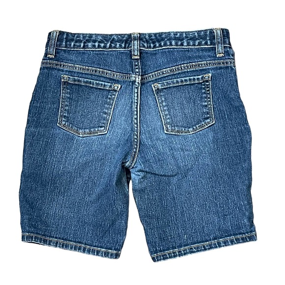 Old Navy Adjustable Side Band Bermuda Short Kids Boy 14 Stretch‎ Mid-Rise Denim - Picture 10 of 10